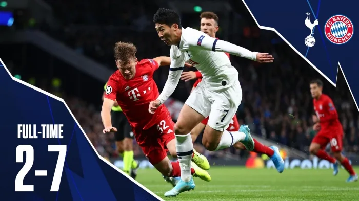 Tottenham Hotspur 2:7 Bayern Monachium